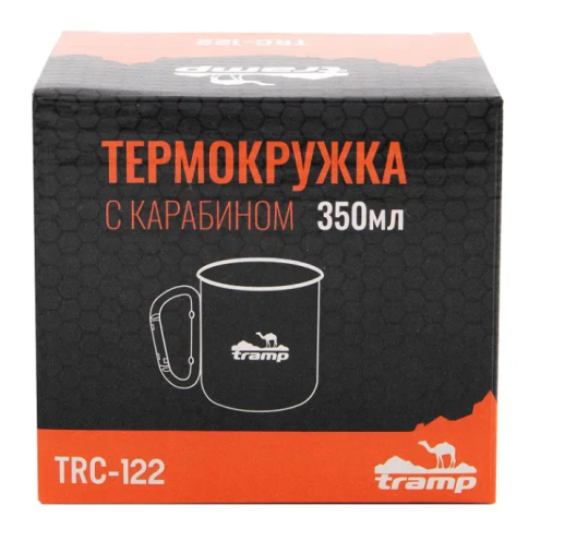 Термокружка Tramp с карабином 350мл TRC-122