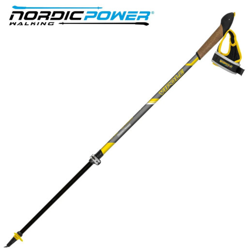 Палки для скандинавской ходьбы Vipole Hercules Vario Carbon +200 GR (SW20 04)