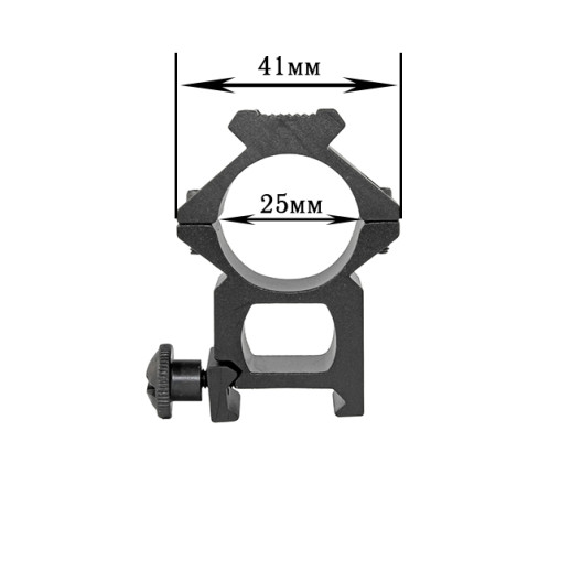Крепление на оружие для фонаря на планку Вивера 19 мм 25GK-V2 (без упаковки)