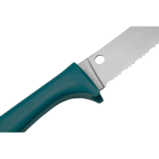 Нож Spyderco Counter Critter, серрейтор blue (K21SBL)
