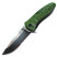 Нож Ganzo G622-G-5S, зеленый