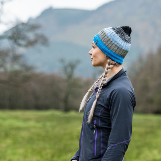 Водонепроницаемая шапка Dexshell Beanie Gradient, onesize, синий