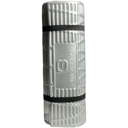 Коврик кемпинговый BaseCamp X-Line Roll Foiled Mat IXPE, 185х55х1,5 см, Olive Green (BCP 20701)