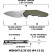 Нож Hightron Mini Ventura, D2, G10, зеленый, стальной stonewash клинок