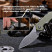 Нож Hightron Mini Ventura, D2, G10, зеленый, стальной stonewash клинок