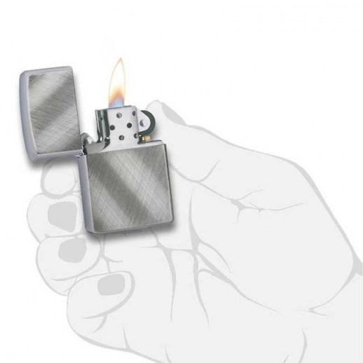 Зажигалка Zippo 28182 REG DIAGONAL WEAVE