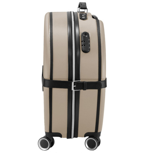Чемодан Semi Line 20" (S) Champagne/Black (T5674-2)