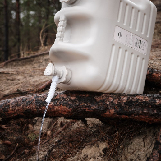 Канистра для воды Naturehike NH16S012-T, 24 литров, серая