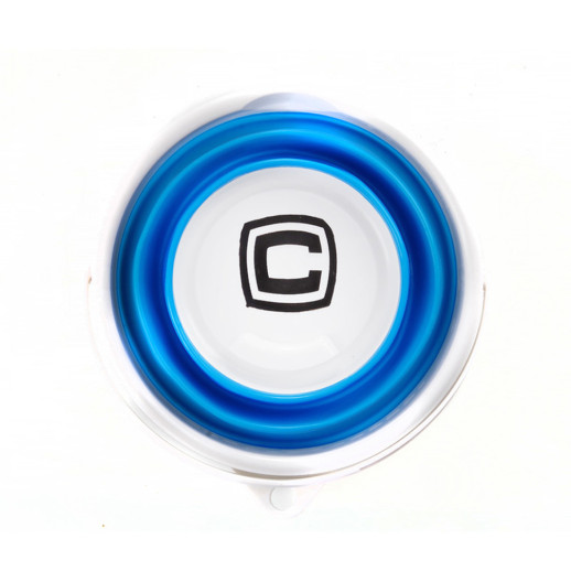 Ведро складное силиконовое СИЛА 5 л blue