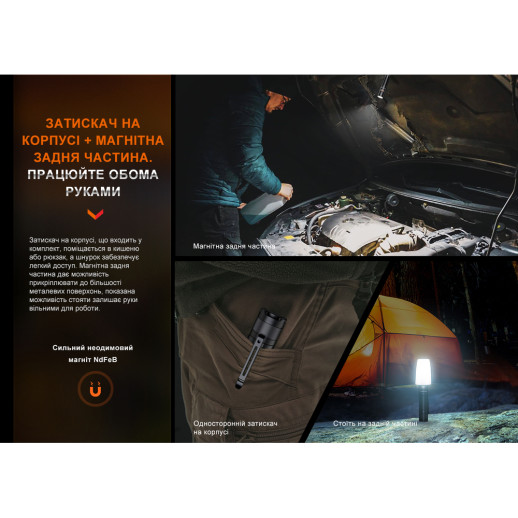 Фонарь ручной Fenix E35R, голубой | Лимитированная серия