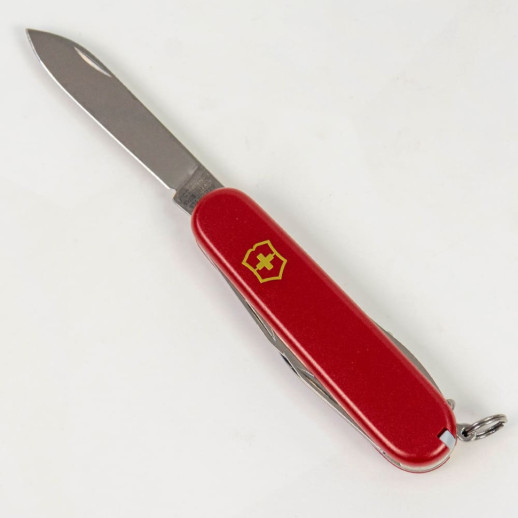 Складной нож Victorinox SPARTAN MAT красный матовый лак с желтым лого