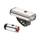 Комплект велофар Lezyne MACRO 800XL/MICRO PAIR серебристый 800/30 люменов Y10
