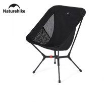 Стул складной ультралегкий Naturehike CNK2550JJ013 Yamami YL01, размер М, алюминий, черный