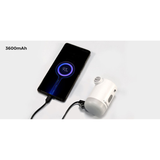 Насос-фонарь-powerbank кемпинговый Flextail Max Pump 2 Pro, белый