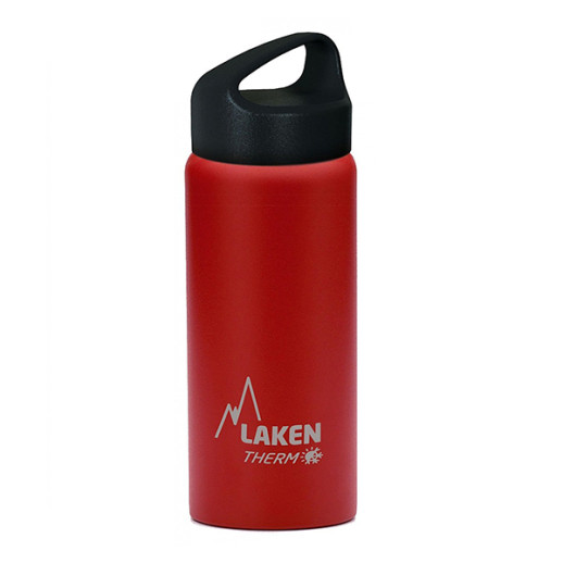 Термобутылка Laken Classic Thermo 0.5L красный