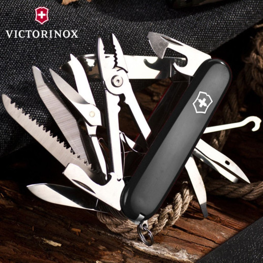 Нож Victorinox Handyman 91мм/24функ/чер