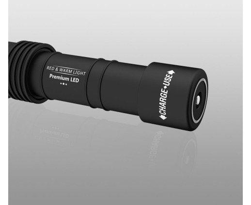 Налобный фонарь Armytek Wizard WR Magnet USB + 18650 Warm & Red тёплый