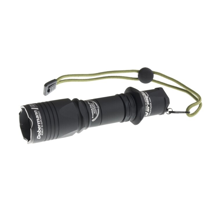 Фонарь Armytek Dobermann Black XP-L, теплый