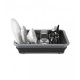 Сушилка для посуды складная Summit Pop Dish Rack Drainer Black/Grey