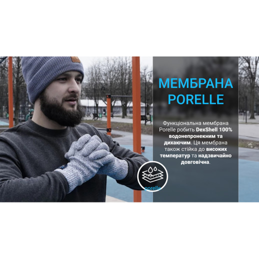 Шапка водонепроницаемая Dexshell Watch Beanie красный