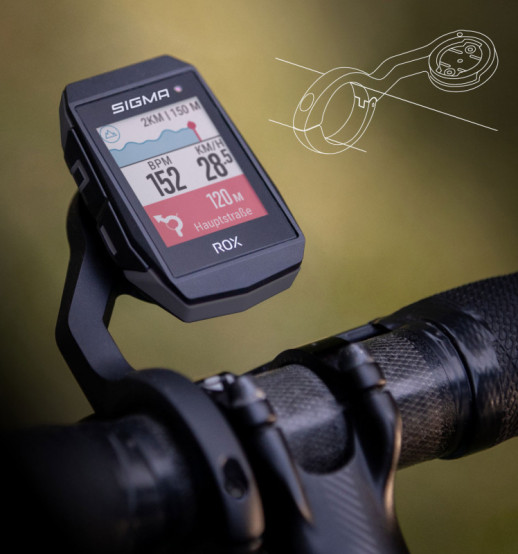 Велокомпьютер Sigma Sport ROX 11.1 EVO HR Set White