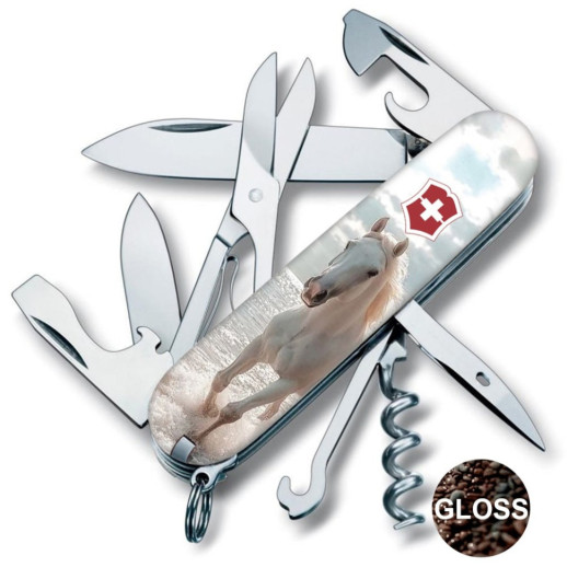Складной нож Victorinox CLIMBER ZODIAC Белый конь 1.3703.7.Z5270pk