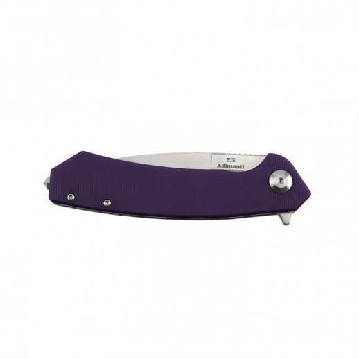 Нож Adimanti by Ganzo (Skimen design) складной фиолетовый (трещина на лайнере)
