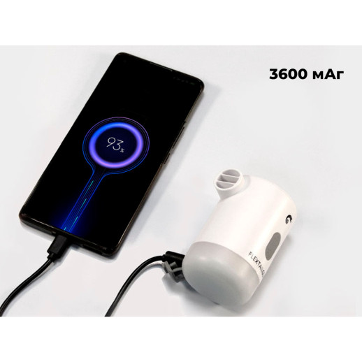 Насос-фонарь-powerbank кемпинговый Flextail Max Pump 2 Pro, оранжевый