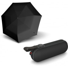 Зонт Knirps X1 Black UV Protection Мех / Складной / 7 спиц / D90x18см