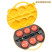 Комплект фонарей профессиональных Mactronic M-Flare (65 Lm) Amber Magnet Synch Recharg 12/220V (PSD0012)