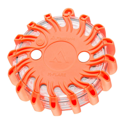 Комплект фонарей профессиональных Mactronic M-Flare (65 Lm) Amber Magnet Synch Recharg 12/220V (PSD0012)