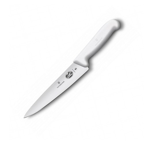 Нож кухонный Victorinox Fibrox Carving разделочный 15 см белый