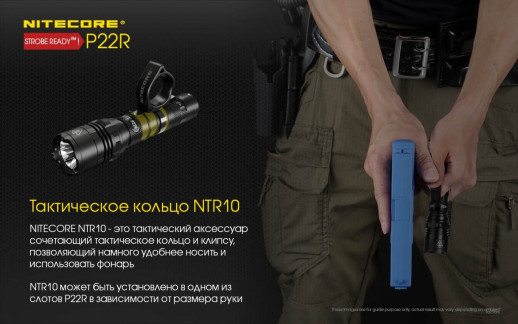 Тактический фонарь Nitecore P22R