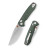 Нож Trivisa Butterfly-GM, 14C28N, Микарта, Зеленый (JM06-GM-14)