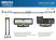 Профессиональная инспекционная лампа Brevia LED 120-190см 2x10W COB 2x1000lm 2x4000mAh Power Bank, type-C