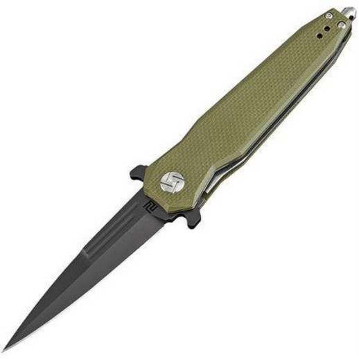 Нож Artisan Hornet BB, D2, G10 Flat olive