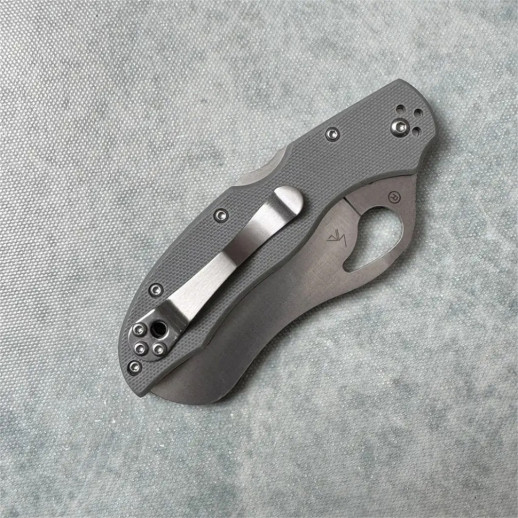 Нож Spyderco Gooney, 9Cr14MoV, G-10 gray