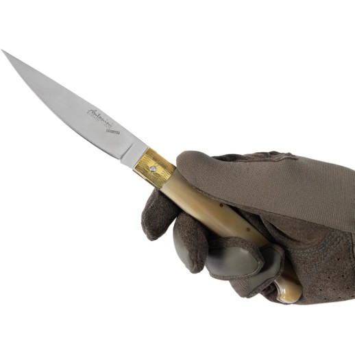 Нож Antonini Pocket Pattada, cm.23,5, 420 stainless steel brown