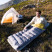 Спальник с натуральным пухом Naturehike CW400 NH18C400-D, р-р L, желто-серый (6927595794562)