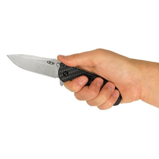 Нож Zero Tolerance Hinderer folder carbon fiber, 0566CF