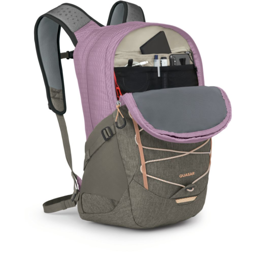 Рюкзак Osprey Quasar 26 pashmina/tan concrete - O/S - фиолетовый/серый