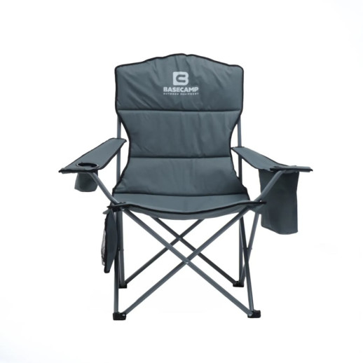 Кемпинговое кресло BaseCamp Hunter, 60x60x100 см, Grey (BCP 10205)