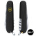 Складной нож Victorinox SPARTAN MAT черный матовый лак с желтым лого
