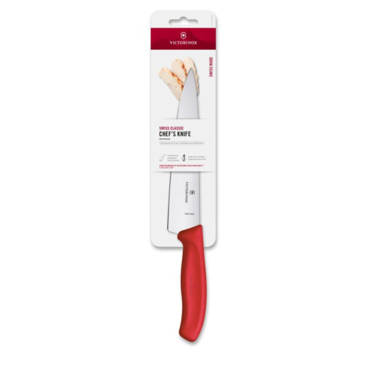 Шеф-нож Victorinox Swiss Classic 19см красн 6.8001.19C1B