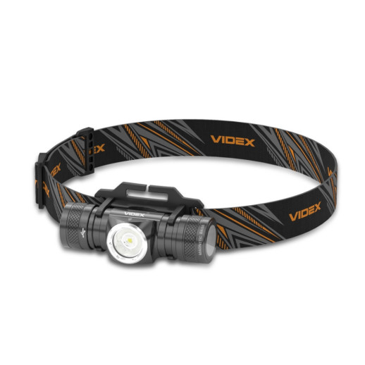 Налобный светодиодный фонарик VIDEX VLF-H065A 1200Lm 5000K (открытая упаковка/ремонт соединения платы)