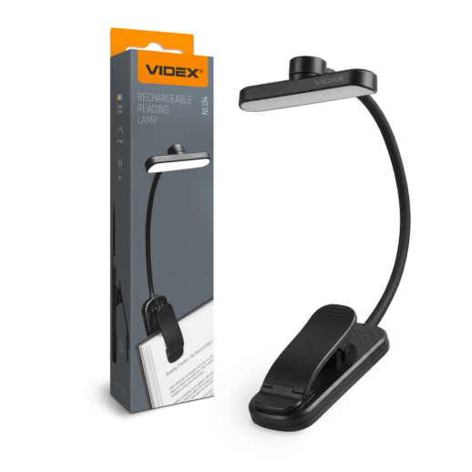 Светильник аккумуляторный VIDEX VL-NL134B Black