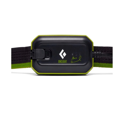 Фонарь налобный Black Diamond OnSiight 375 Honnold Edition, Verde (BD 6206653014ALL1)