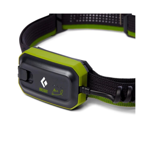 Фонарь налобный Black Diamond OnSiight 375 Honnold Edition, Verde (BD 6206653014ALL1)