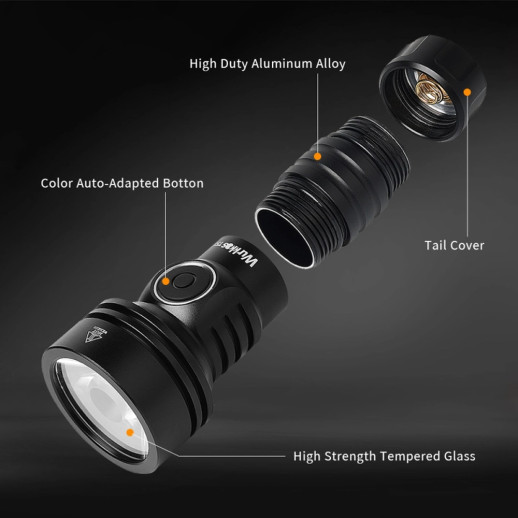 Фонарь Wurkkos TS11 USB-C Rechargeable 18650 LED SFT40