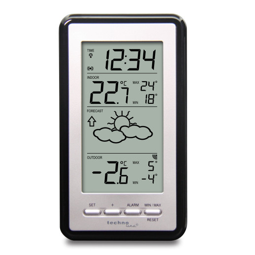Метеостанция Technoline WS9130 IT Silver/Black (WS9130)